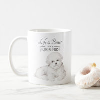 Das Leben ist besser Bichon Frise