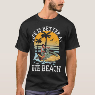 Das Leben ist besser im Beach Summer Vacation Cool T-Shirt