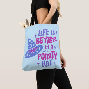 Das Leben ist besser in einem pointy Hat Blue Hall