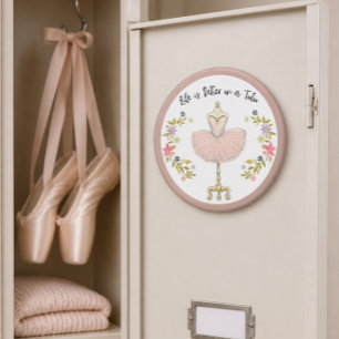Das Leben ist besser in einem Tutu 3" Rundmagnet Magnet
