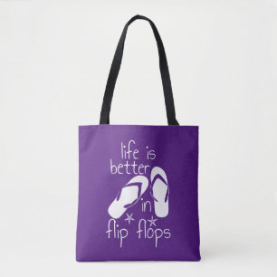 Das Leben ist besser in Flip Flops