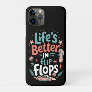 Das Leben ist besser in Flip-Flops – Lustiger trop Case-Mate iPhone Hülle