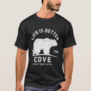 Das Leben ist besser in Höhlen bedeckt große, rauc T-Shirt