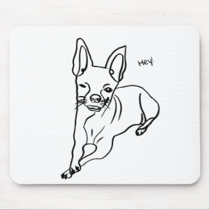 Das Leben ist besser mit Chihuahua Mousepad