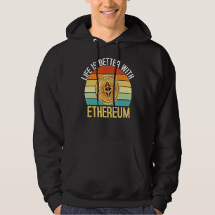 Das Leben ist besser mit dem ätherischen Krypto Hoodie