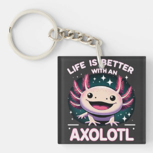 Das Leben ist besser mit einem Axolotl, Kids Axolo Schlüsselanhänger
