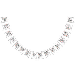 Das Leben ist besser mit einem Cat-Anführungsmotto Wimpelkette