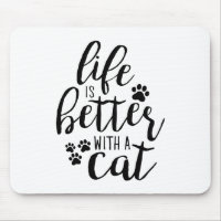 Das Leben ist besser mit einem Cat Niedlich Cat Ca
