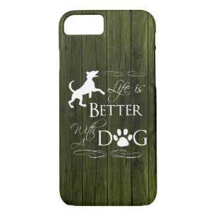 Das Leben ist besser mit einem Dog iPhone Case - G