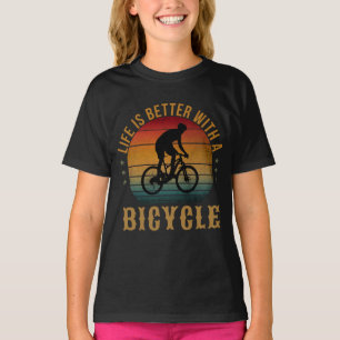 DAS LEBEN IST BESSER MIT EINEM FAHRRAD-T - Shirt