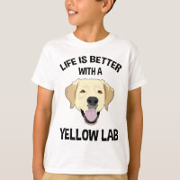 Das Leben ist besser mit einem Gelbe Labrador