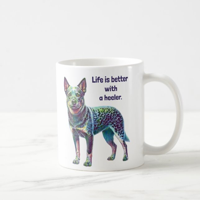 Das Leben ist besser mit einem Helfer Kaffeetasse (Rechts)