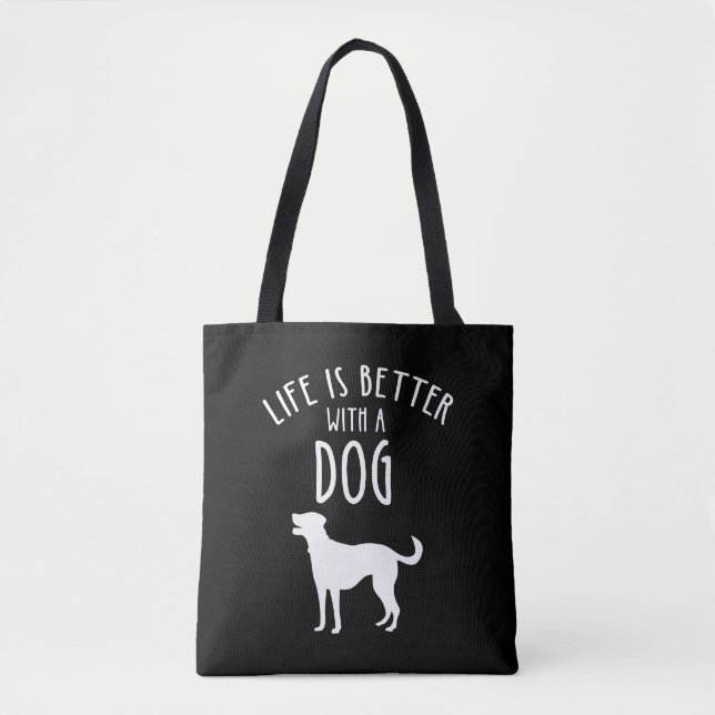 Das Leben ist besser mit einem Hund (Vorderseite)