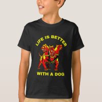 Das Leben ist besser mit einem Hund