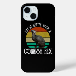 Das Leben ist besser mit einer Cornish Rex Case-Mate iPhone Hülle