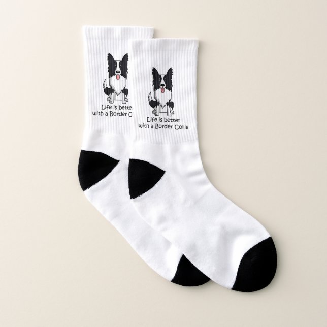 Das Leben ist besser mit einer Grenzkugel Socken (Paar)