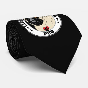 Das Leben ist besser mit einer Hundezucht für Mops Krawatte