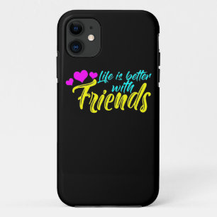 Das Leben ist besser mit Freunden Case-Mate iPhone Hülle
