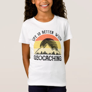 Das Leben ist besser mit Geocaching T-Shirt