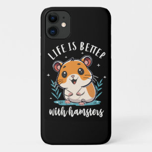 Das Leben ist besser mit Hamstern Case-Mate iPhone Hülle