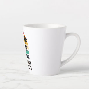 Das Leben ist besser mit Hunden Retro Sunset Fraue Milchtasse