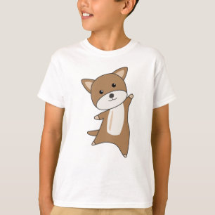 Das Leben ist besser mit Hunden süßen Corgi Hund r T-Shirt