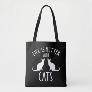 Das Leben ist besser mit Katzen