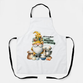 Das Leben ist besser mit Keksen und Gravy Schürze