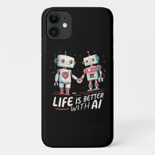Das Leben ist besser mit KI Case-Mate iPhone Hülle