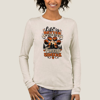 Das Leben ist besser mit meinem pelzigen Begleiter Tri-Blend Shirt