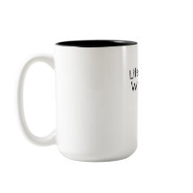 Das Leben ist besser mit Pfoten - Kaffeetasse für