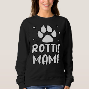 Das Leben ist besser mit Rottie Mama Rottweiler Lo Sweatshirt