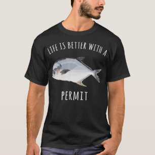 Das Leben ist besser, wenn es erlaubt ist, Fisch z T-Shirt