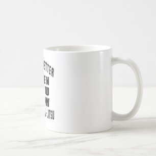 Das Leben ist besser, wenn Sie Brasilianer Kaffeetasse