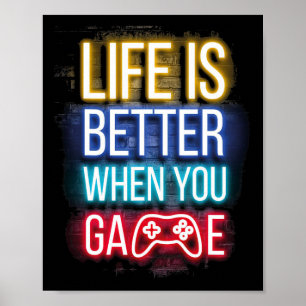 Das Leben ist besser, wenn U Game Controller Video Poster