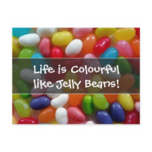 Das Leben ist bunt wie Jelly Beans