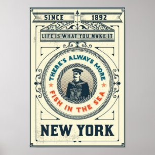 Das Leben ist das, was man macht Poster