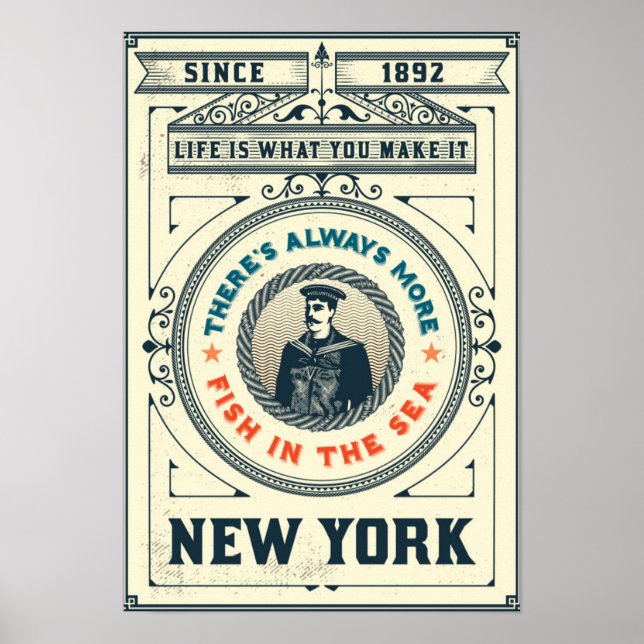 Das Leben ist das, was man macht Poster (Vorne)