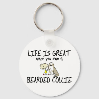 Das Leben ist der große bärtige Schlüsselanhänger