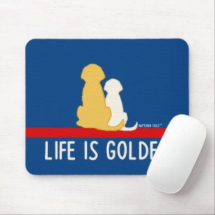 Das Leben ist die Goldene Maus Pad Mousepad
