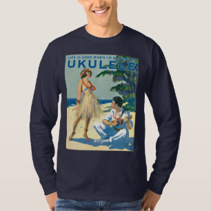 Das Leben ist dunkler langer T - Shirt die Hülse