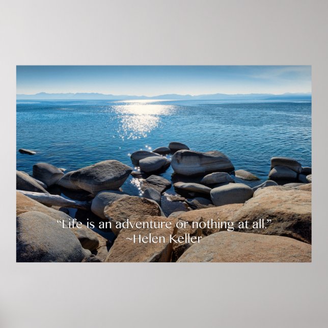 Das Leben ist ein Abenteuer oder gar nichts Poster (Vorne)