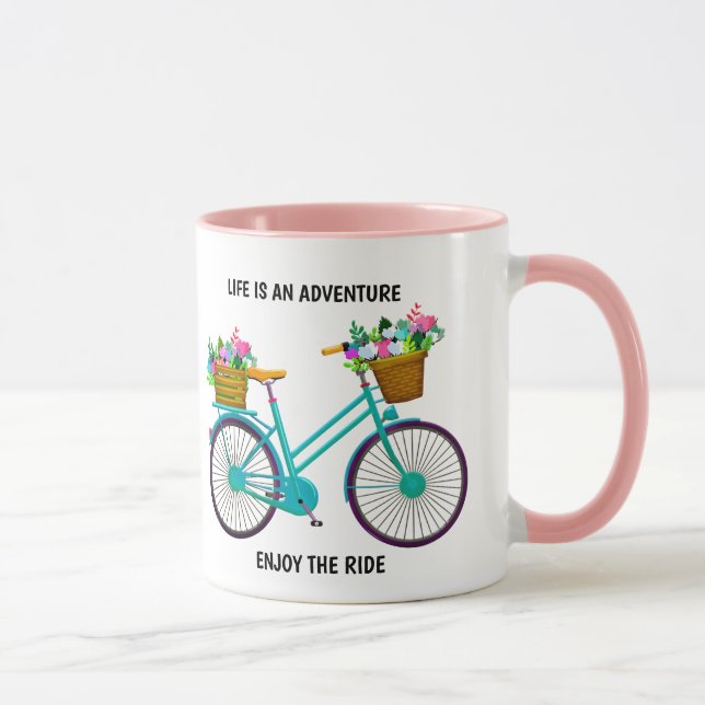 Das Leben ist ein Abenteuer Tasse (Rechts)