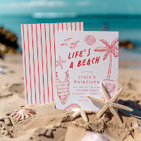 Das Leben ist ein Beach Girls Red 30. Sommer Gebur