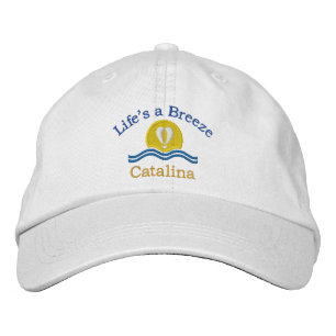 Das Leben ist ein Breeze_Catalina Bestickte Kappe