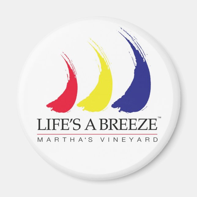Das Leben ist ein Breeze™_Paint-The-Wind_Martha's  Magnet (Vorne)