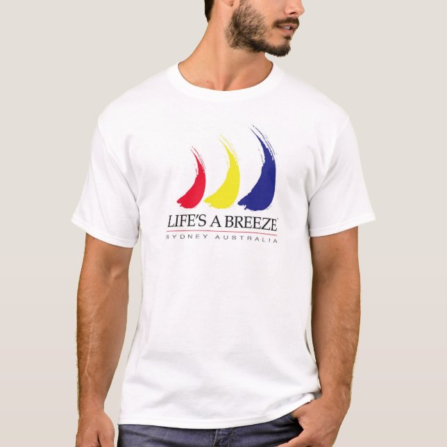 Das Leben ist ein Breeze®_Paint-The-Wind_Sydney T T-Shirt (Vorderseite)