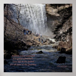 Das Leben ist ein Erlebnisposter Poster