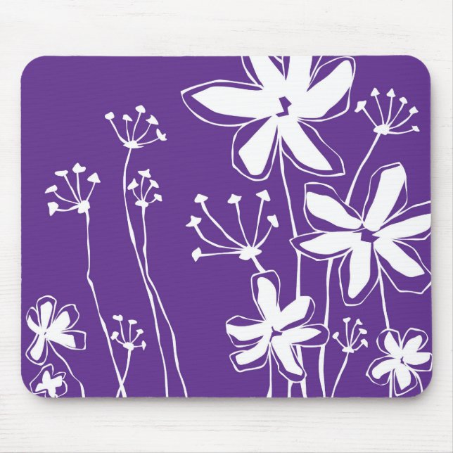 das Leben ist ein Garten Mousepad (Vorne)