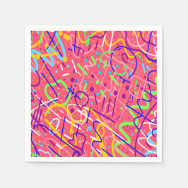 Das Leben ist ein Party Serviette